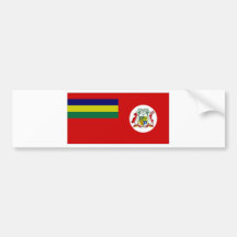 Mauritius Civil Ensign Bumper Sticker
