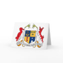 Mauritius Coat of Arms Greeting Card
