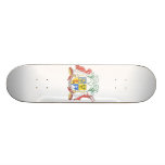 Mauritius Coat Of Arms Skateboard Decks