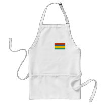 Mauritius Flag aprons by CulturalPerspective3 Mauritius Flag aprons