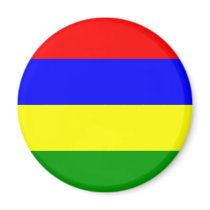 Mauritius Flag magnets
