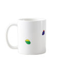 Mauritius flag map mugs