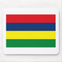 Mauritius Flag Mousepad by FlagTshirts Mauritius Flag Mousepad
