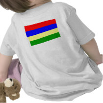 Mauritius Flag Tee Shirts