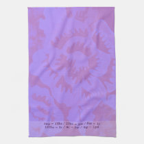 Mauve Fantasy kitchen towels