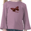 Mauve Flutterby t-shirts by KrispysKingdom Mauve Flutterby t-shirts