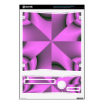 Mauve fractals decal for xbox 360 s