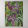 Mauve LA  Iris Poster