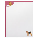 Mauve Letter Paper Personalized Letterhead