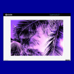 MAUVE PALM TREES NATURE BEAUTY SCENERY DIGITAL skins