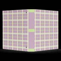 Mauve Plaid Binder by melhi_ Mauve Plaid Binder