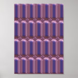 Mauve rectangles posters