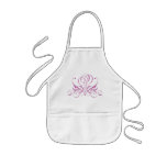 Mauve Rose Designer Bib Apron