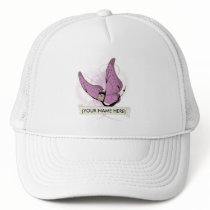Mauve Sundown butterfairy hats by wizardmarilyn Mauve Sundown butterfairy hats
