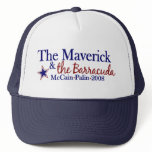 Maverick and Barracuda (McCain Palin 2008) hats