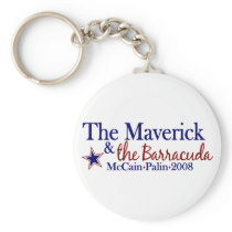 Maverick and Barracuda (McCain Palin 2008) Keychains