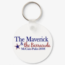 Maverick and Barracuda (McCain Palin 2008) keychains by worldsfair Maverick and Barracuda (McCain Palin 2008) keychains