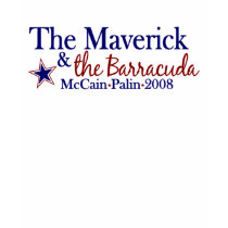 Maverick and Barracuda (McCain Palin 2008) Tee Shirts