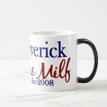 Maverick and Milf (McCain Palin 2008) Coffee Mugs