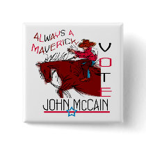 MAVERICK MCCAIN buttons