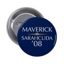 Maverick/Sarahcuda '08 Button