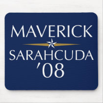 Maverick/Sarahcuda '08 Mouse Pad