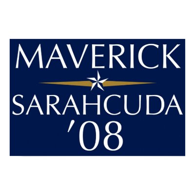 Maverick/Sarahcuda '08 Poster by homicidalManiak