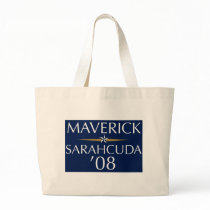Maverick/Sarahcuda '08 Tote Canvas Bag
