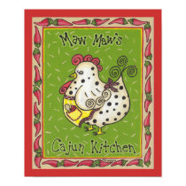 Maw Maw's Cajun Kitchen posters by artpals Maw Maw's Cajun Kitchen posters