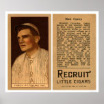 Max Carey Pirates Baseball 1912 posters