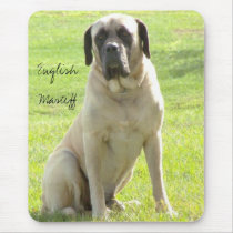 Max, English Mastiff mousepads by ElegantMemories Max, English Mastiff mousepads