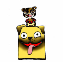 Max&Kobe Picture Stand photo sculptures