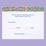 Max Torah RSVP2 - 3399 Personalized Announcements