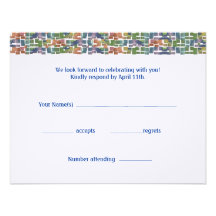Max Torah RSVP2 - 3399 Personalized Announcements