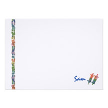 Max Torah Thank You A6 Custom Invitations