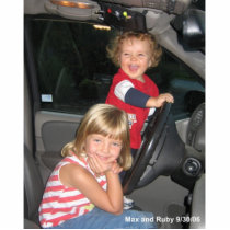 MaxAndRubyInCar photo sculptures by MissyJones01 MaxAndRubyInCar photo sculptures