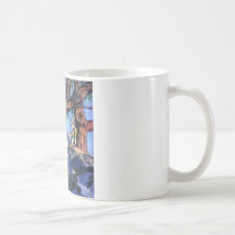 Maxfield Parrish's Fair Princess and the Gnomes Coffee Mugs