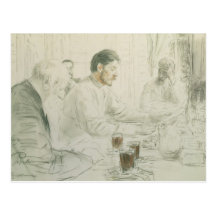 Maxim Gorky  Reading his Poem 'Children of Post Cards