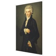 Maximilien de Robespierre  1791 Gallery Wrap Canvas