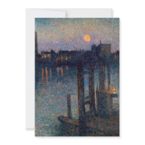 Maximilien Luce port of london Invite