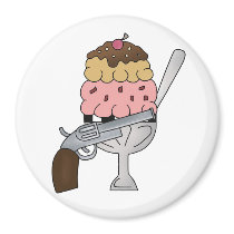 Maximum Guardian Angel of Calories by SRF Refrigerator Magnets