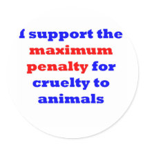 Maximum Penalty Stickers