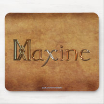 MAXINE Name-Branded Personalised Gift Mousepad