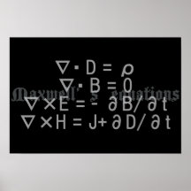 Maxwell's_Equations Print