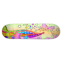 Maxxed Out Pop Art Skateboard