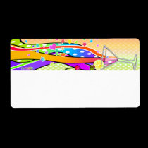 Maxxed Pop Art MARTINI AVERY LABELS labels