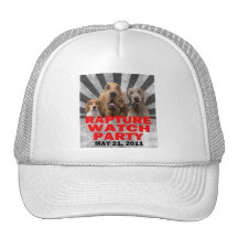 May 21, 2011 Rapture Watch Party Shirt Mesh Hats