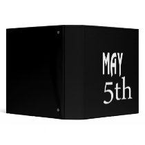 May 5th binder