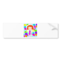 May and Balloons Bumper Stickers