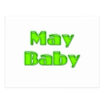 May Baby postcards